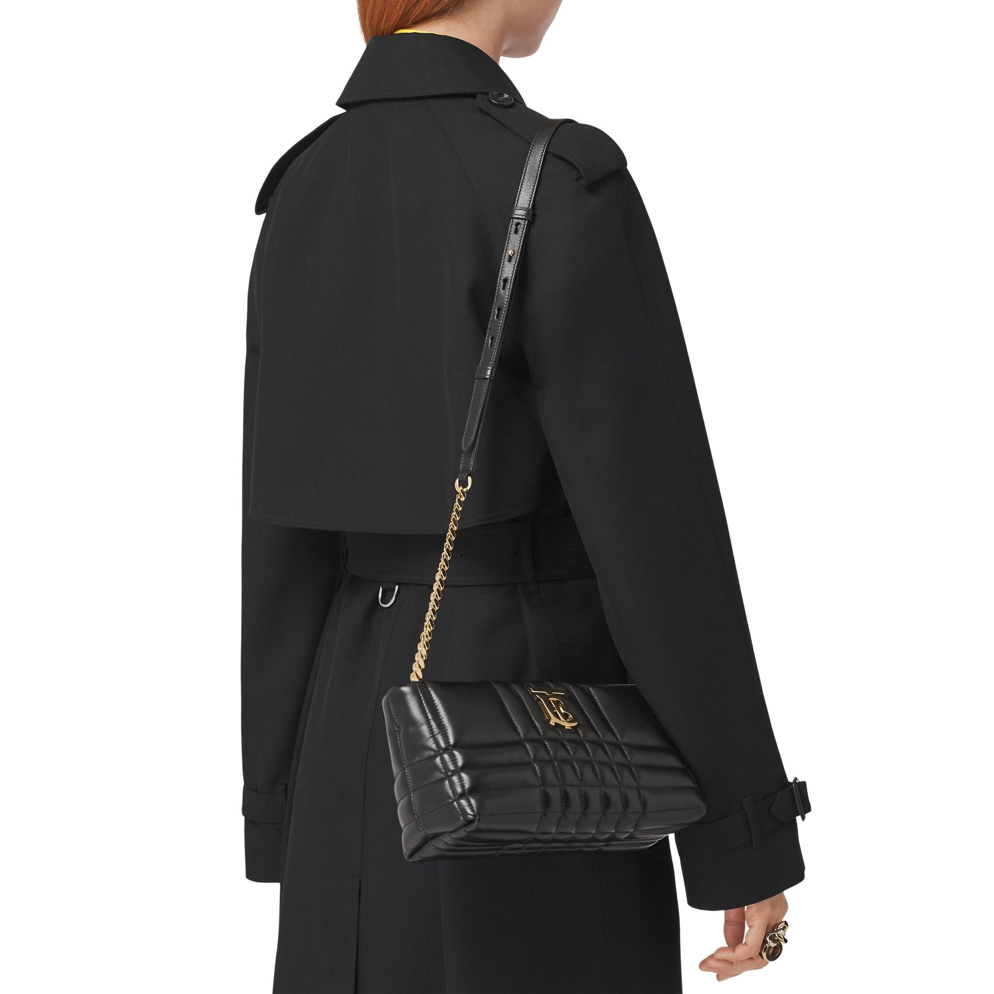 퀼팅 레더 스몰 소프트 롤라 백