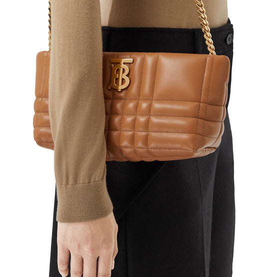 퀼팅 레더 스몰 소프트 롤라 백