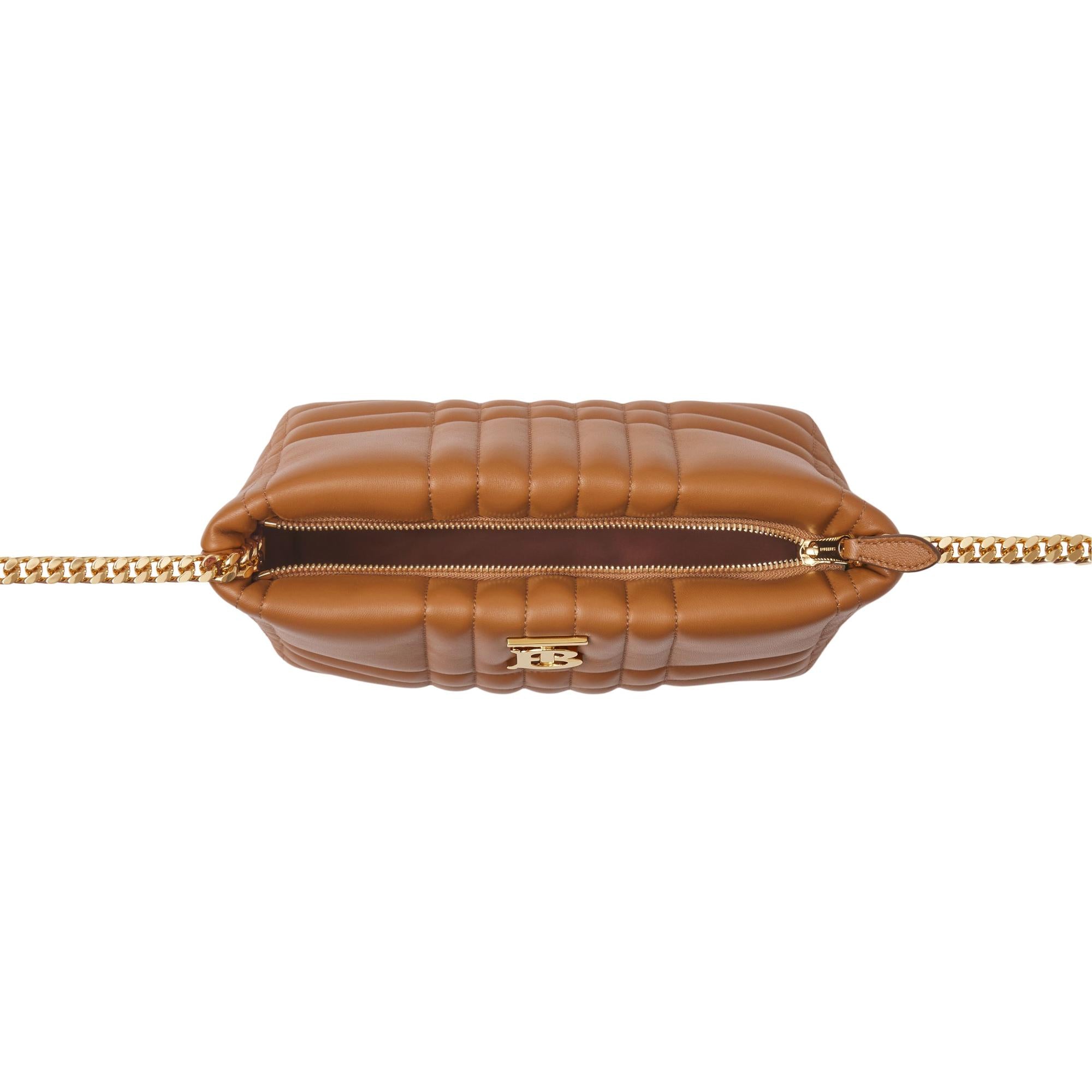 퀼팅 레더 스몰 소프트 롤라 백