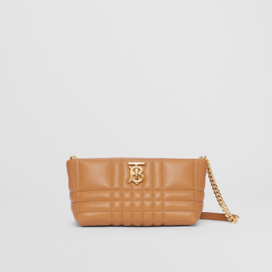 퀼팅 레더 스몰 소프트 롤라 백