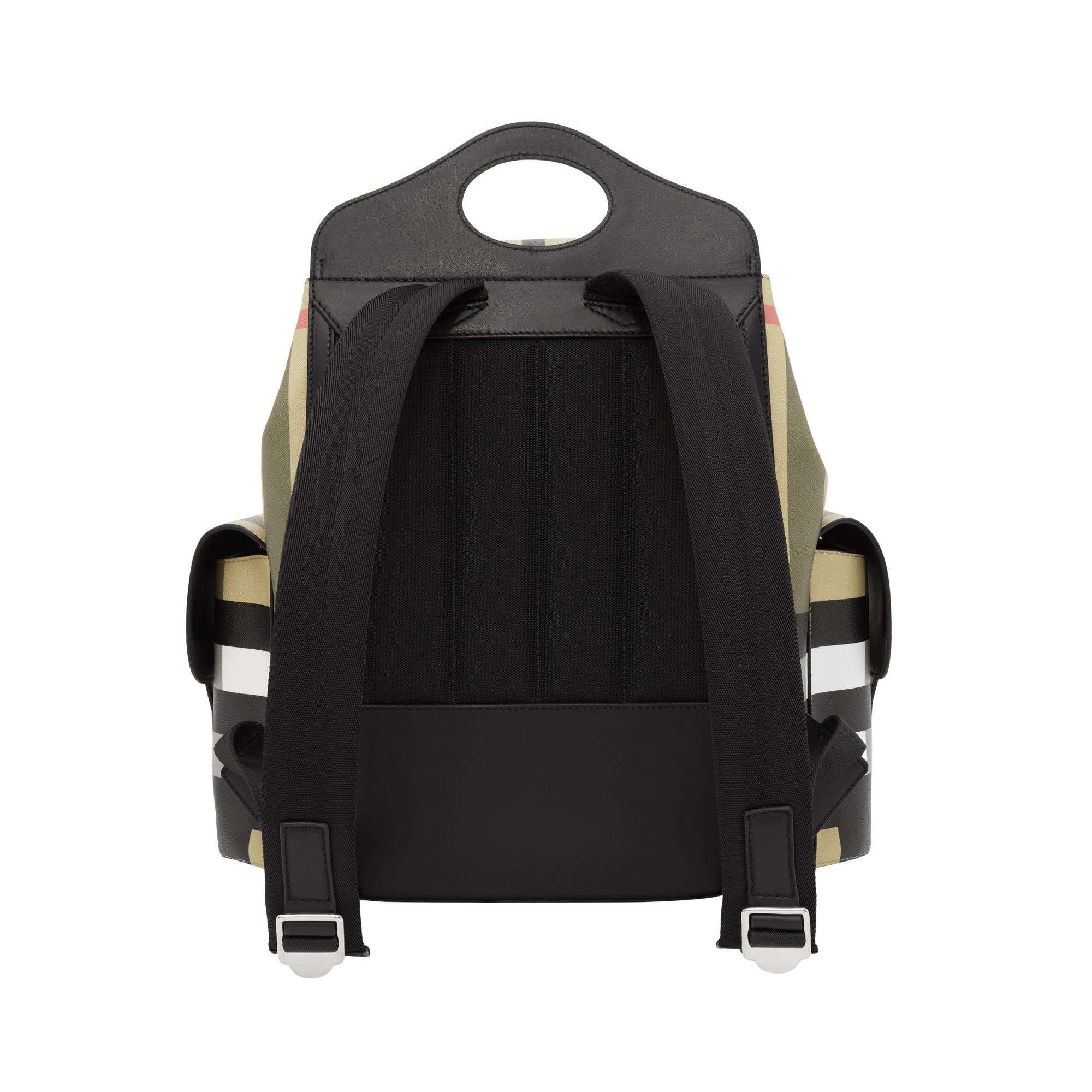 슬라이스 체크 포켓 백팩