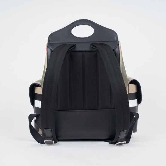 슬라이스 체크 포켓 백팩