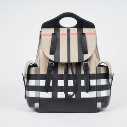 슬라이스 체크 포켓 백팩