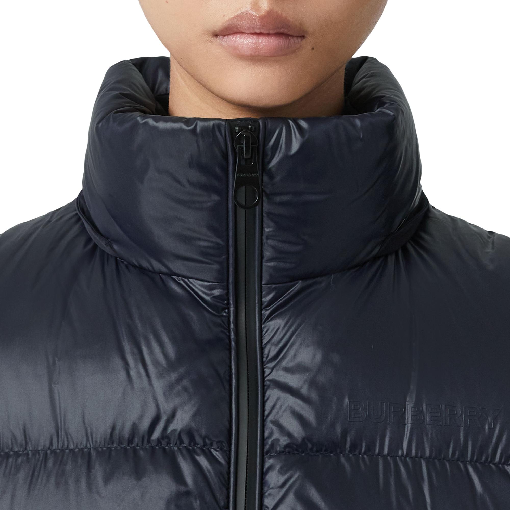 디태처블 후드 나일론 퍼퍼 질레