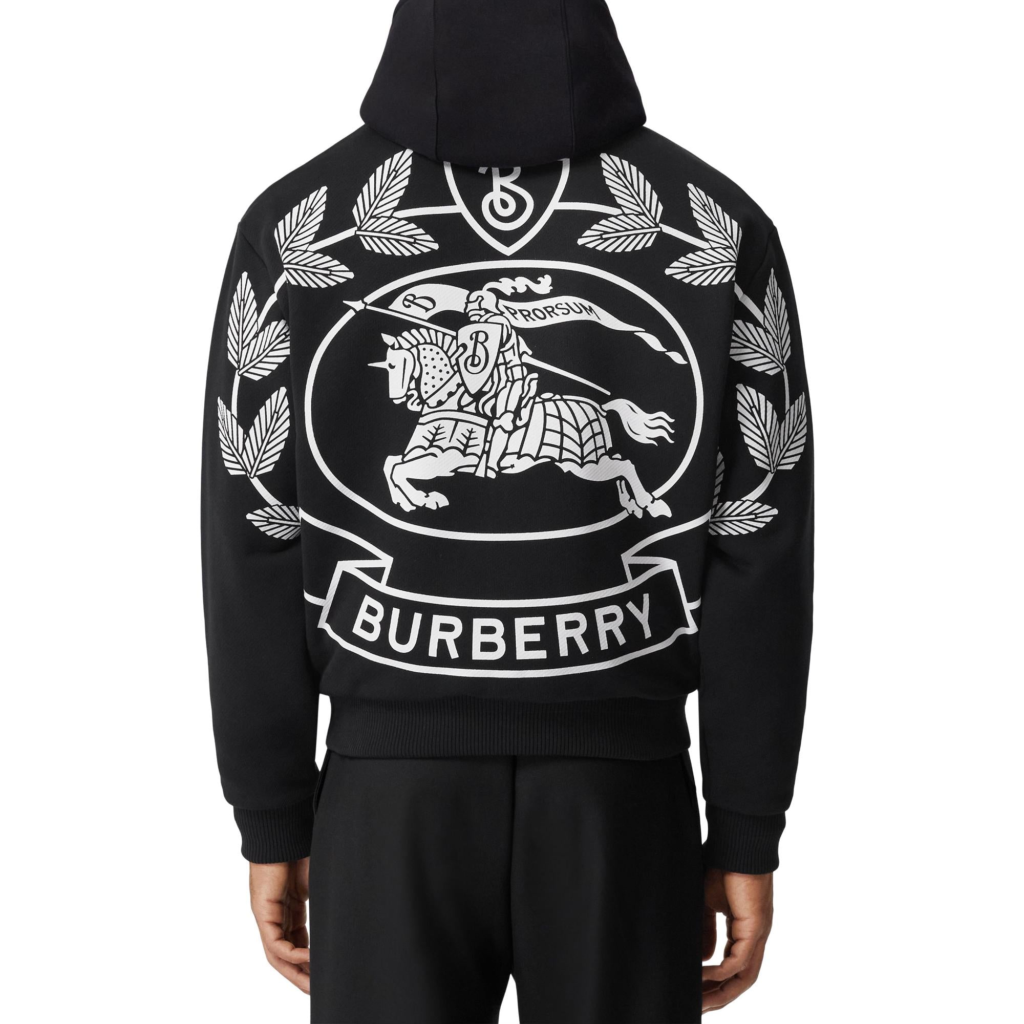 EKD 프린트 코튼 오버사이즈 보머 재킷