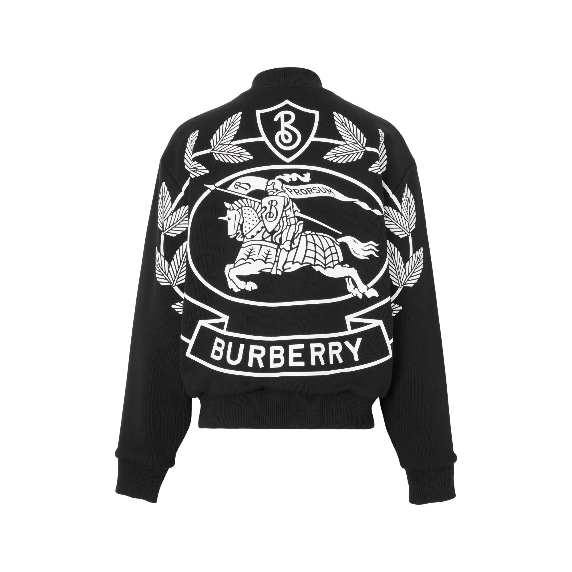 EKD 프린트 코튼 오버사이즈 보머 재킷