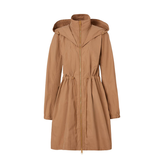 로고 디테일 후드 파카