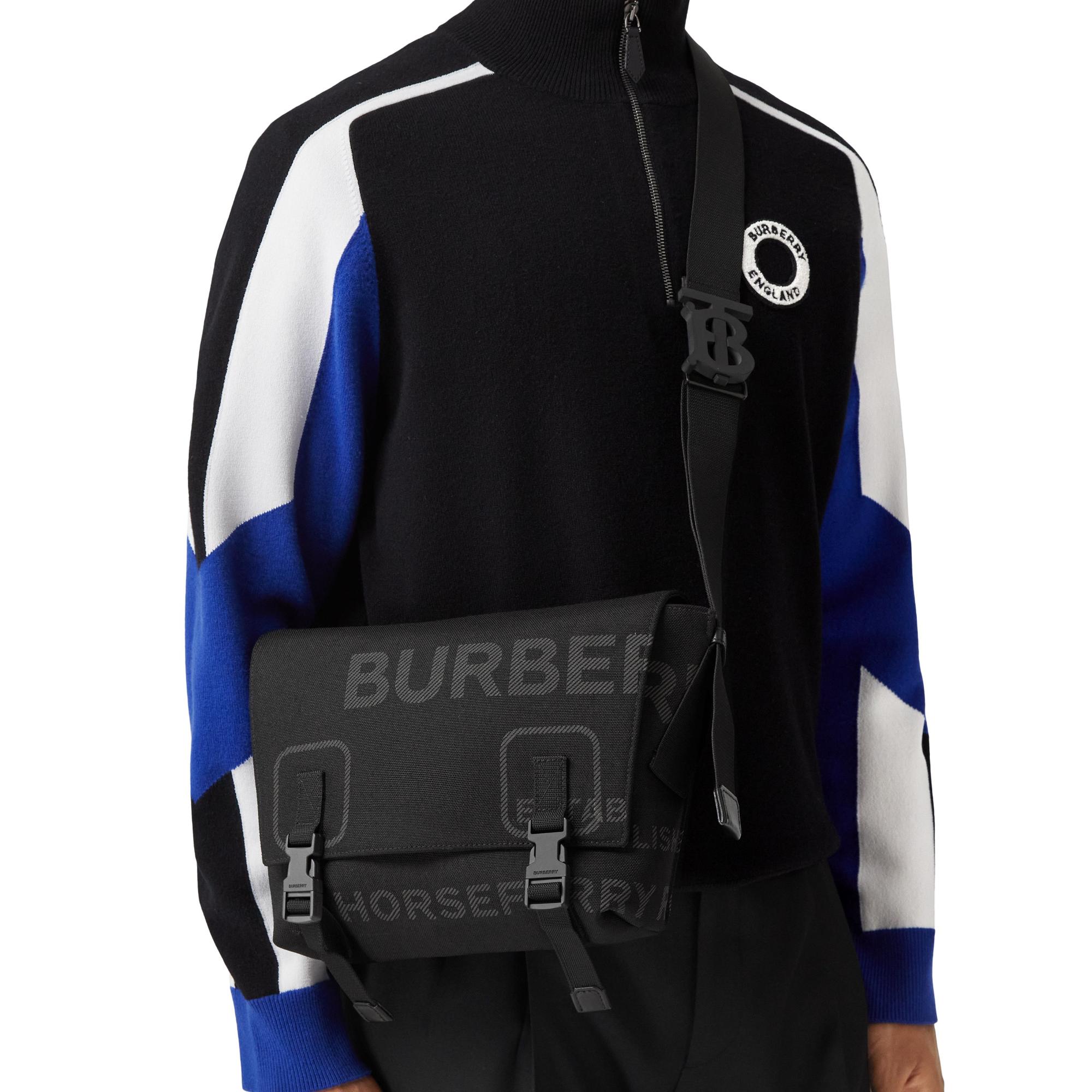 호스페리 프린트 나일론 스몰 락 백