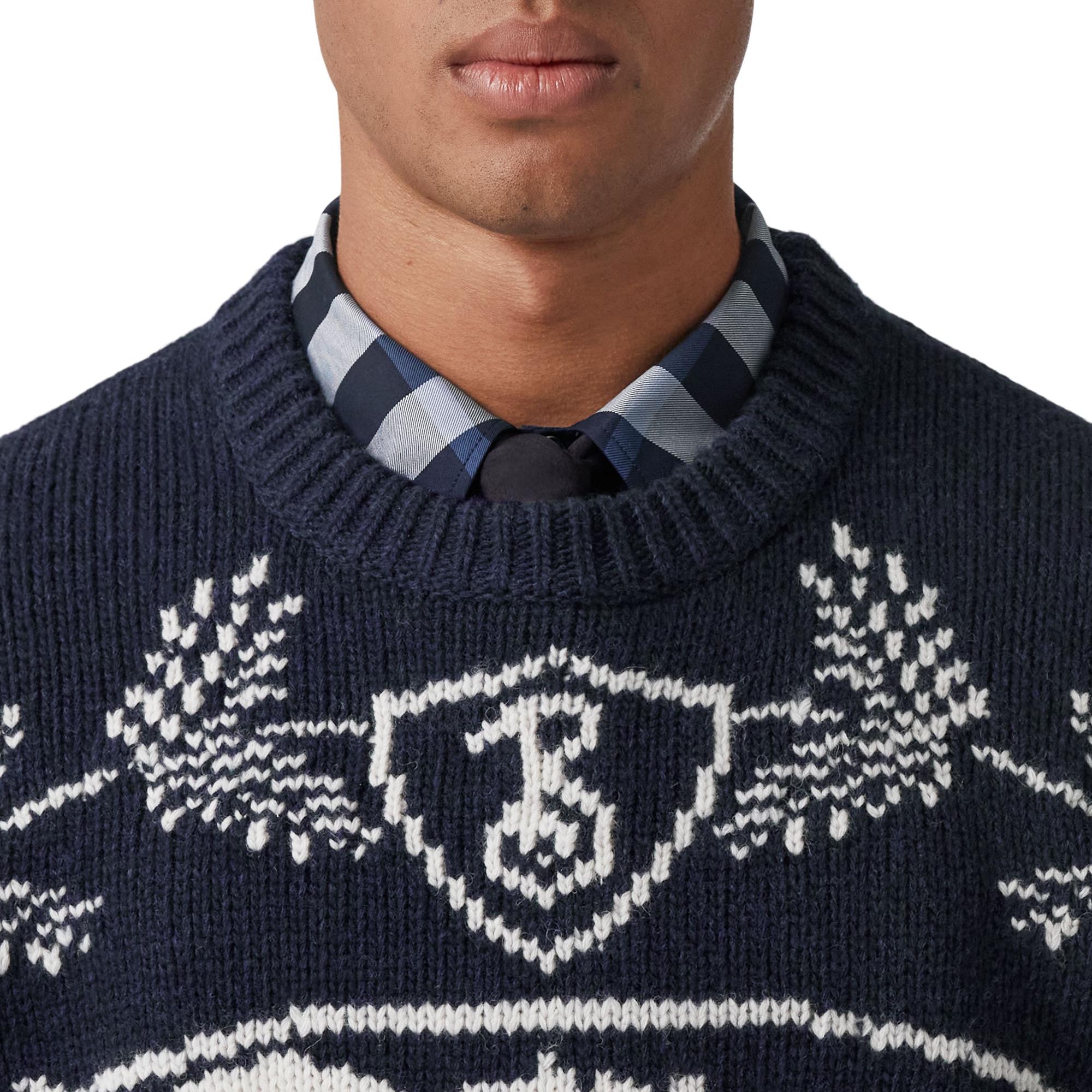 EKD 인타르시아 울 스웨터