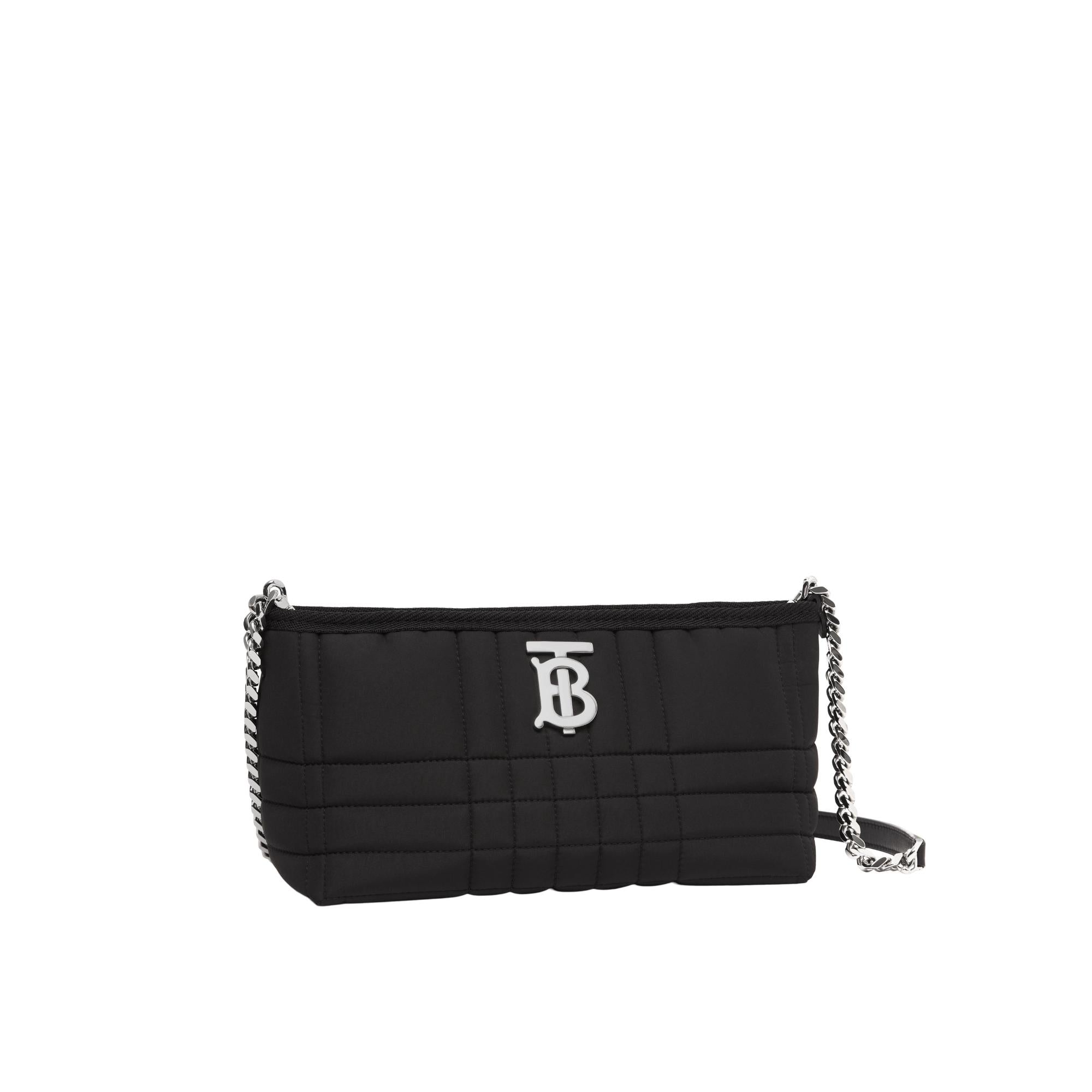 퀼팅 패브릭 스몰 소프트 롤라 백