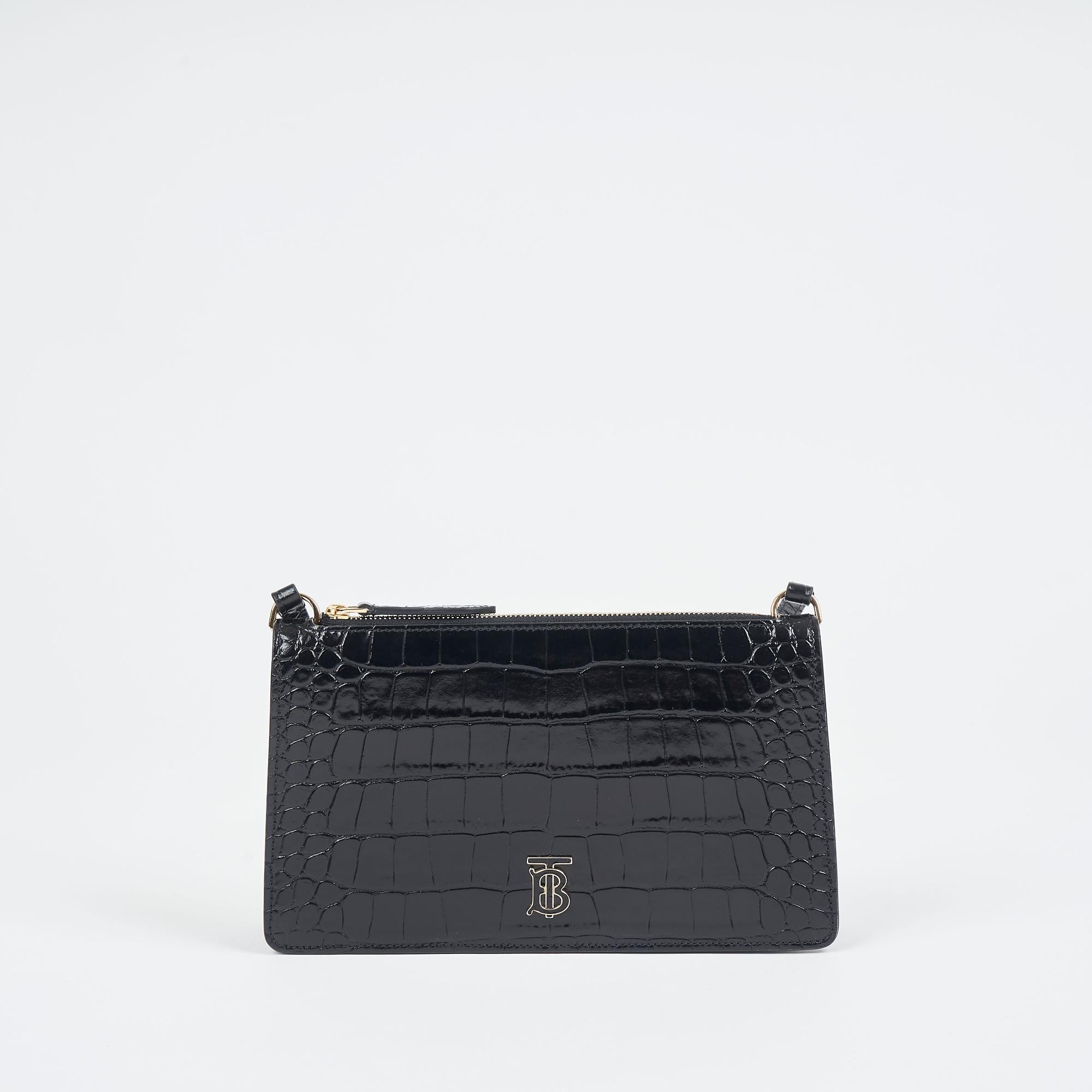 미니 TB 숄더 파우치