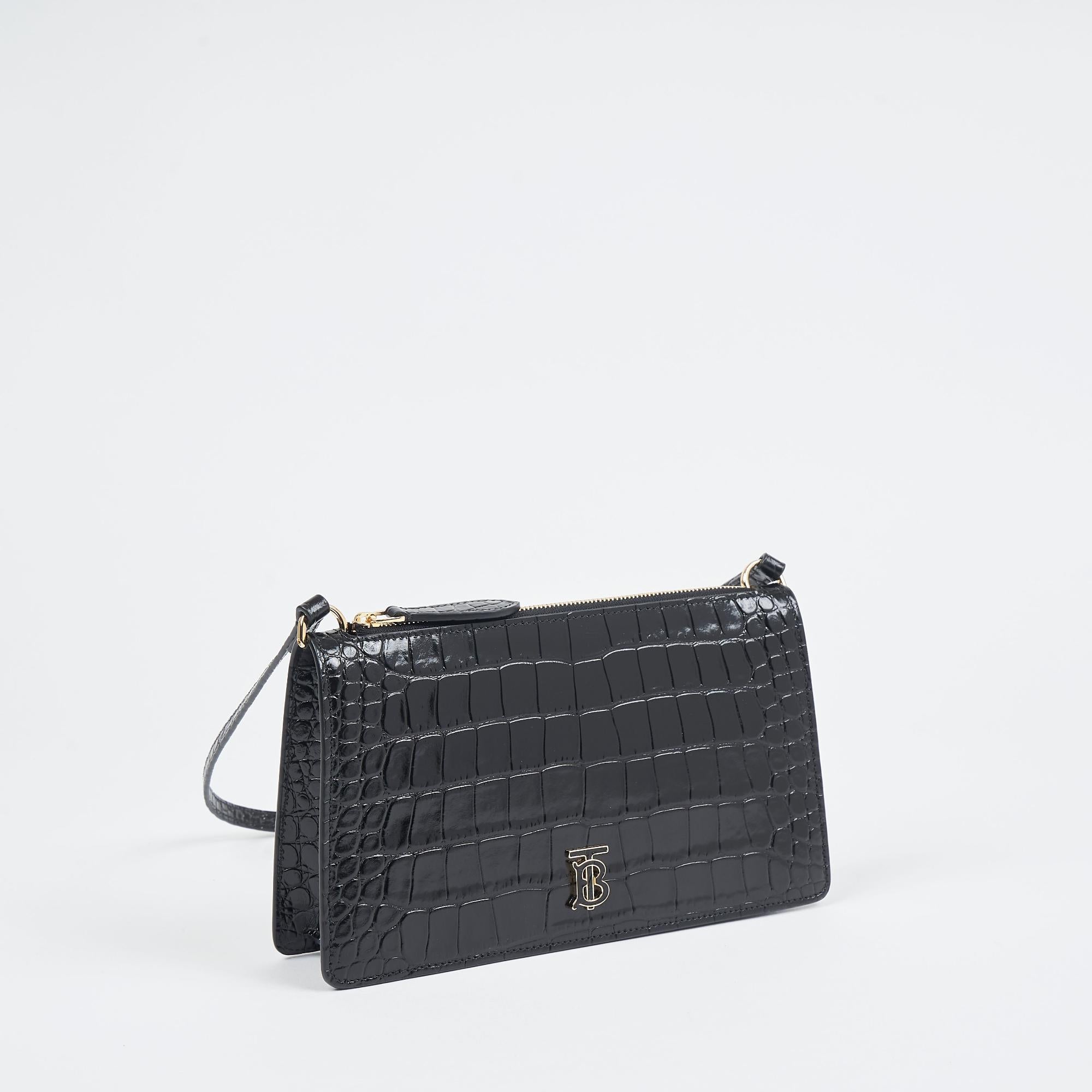 미니 TB 숄더 파우치