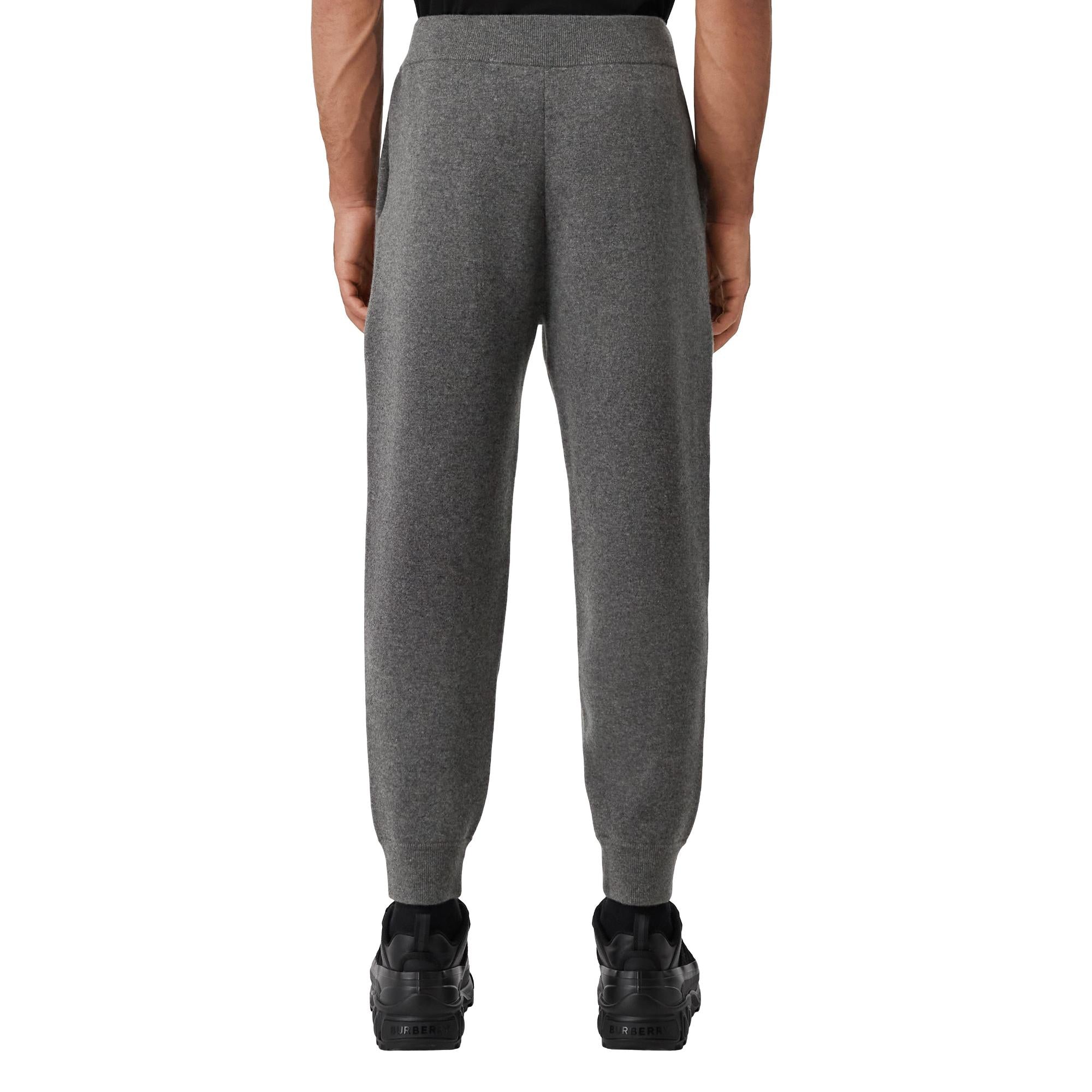 캐시미어 블렌드 조깅 팬츠