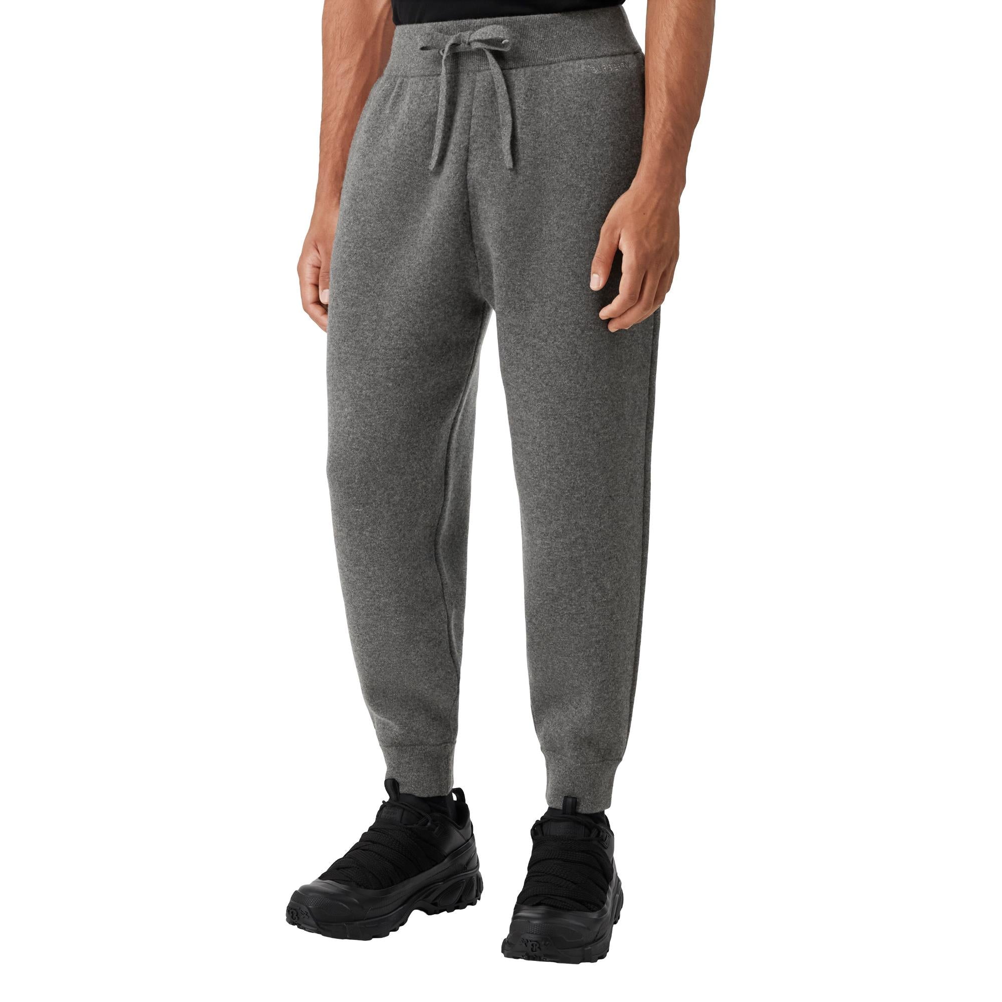 캐시미어 블렌드 조깅 팬츠