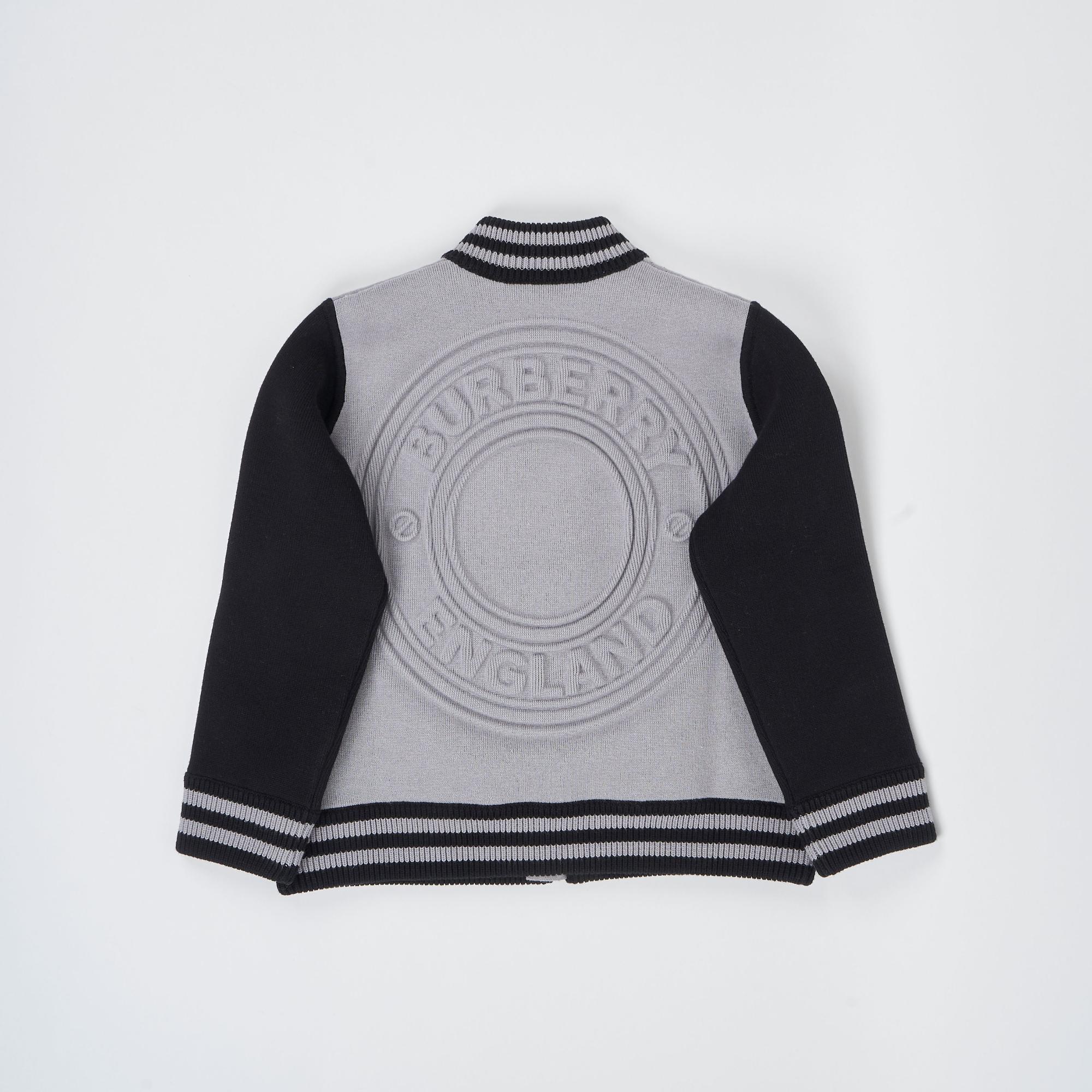 로고 그래픽 투톤 테크니컬 코튼 재킷