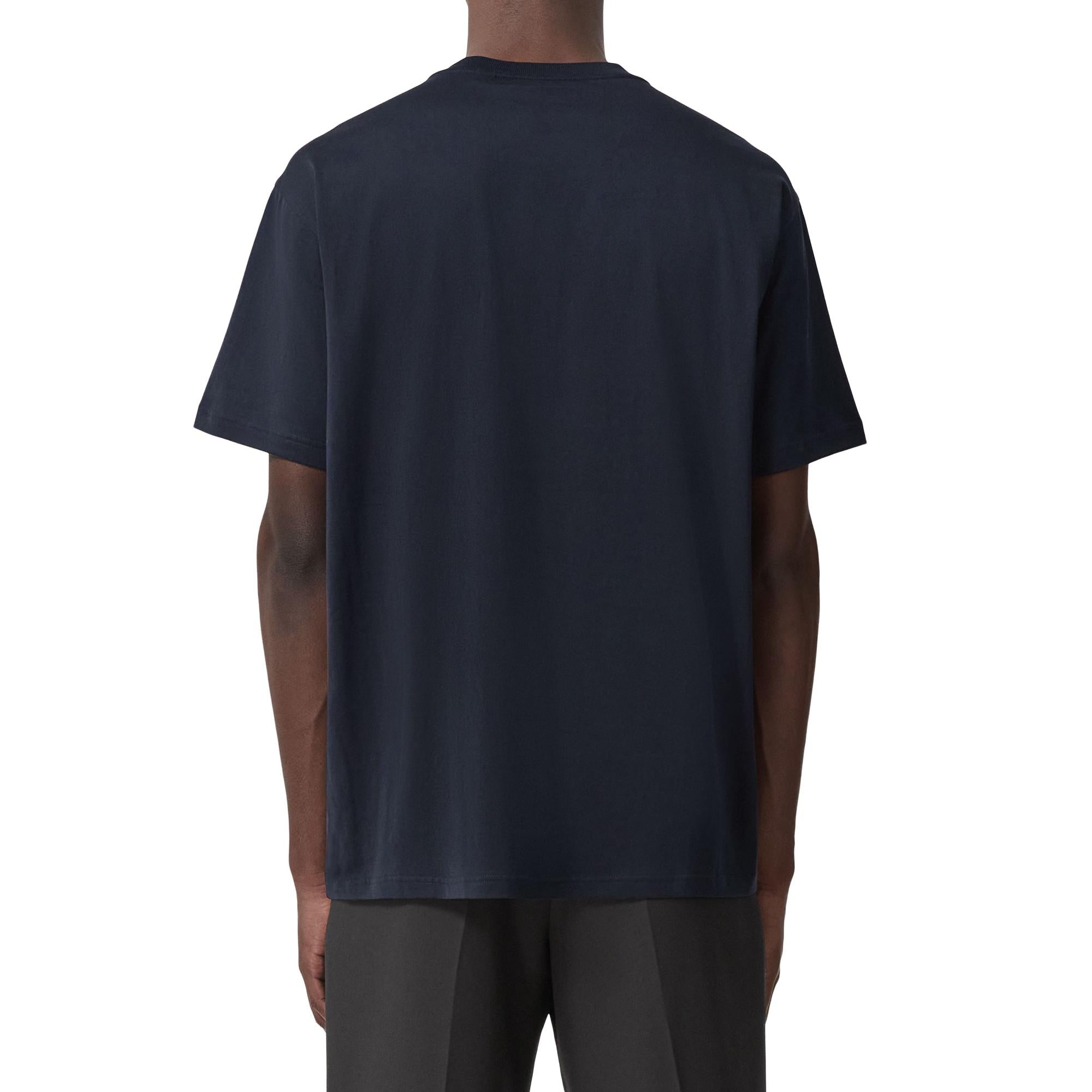 오크 리프 크레스트 코튼 오버사이즈 티셔츠