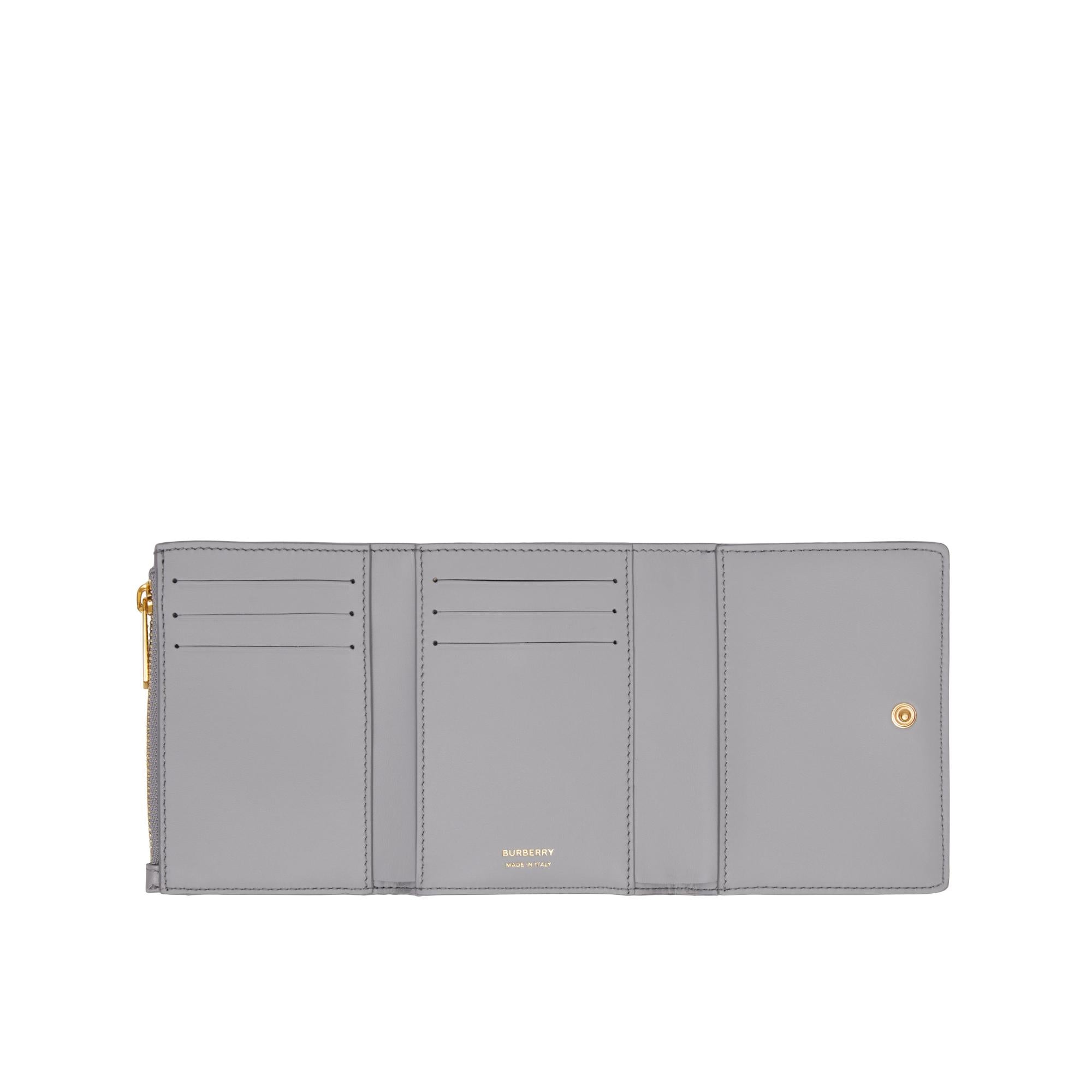 퀼팅 레더 스몰 롤라 반지갑