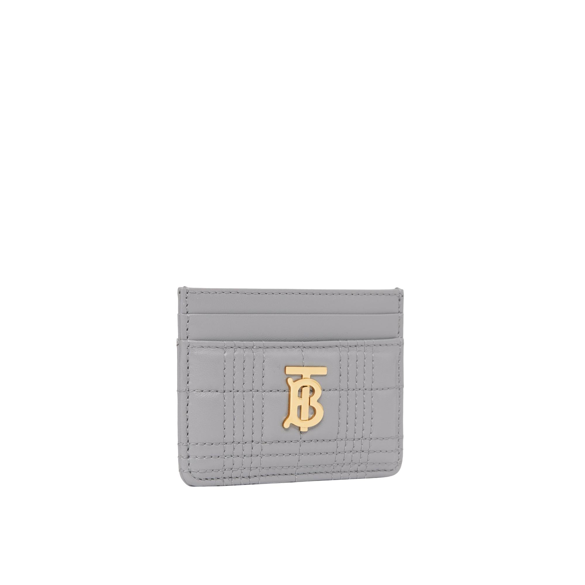 퀼팅 레더 롤라 카드 케이스