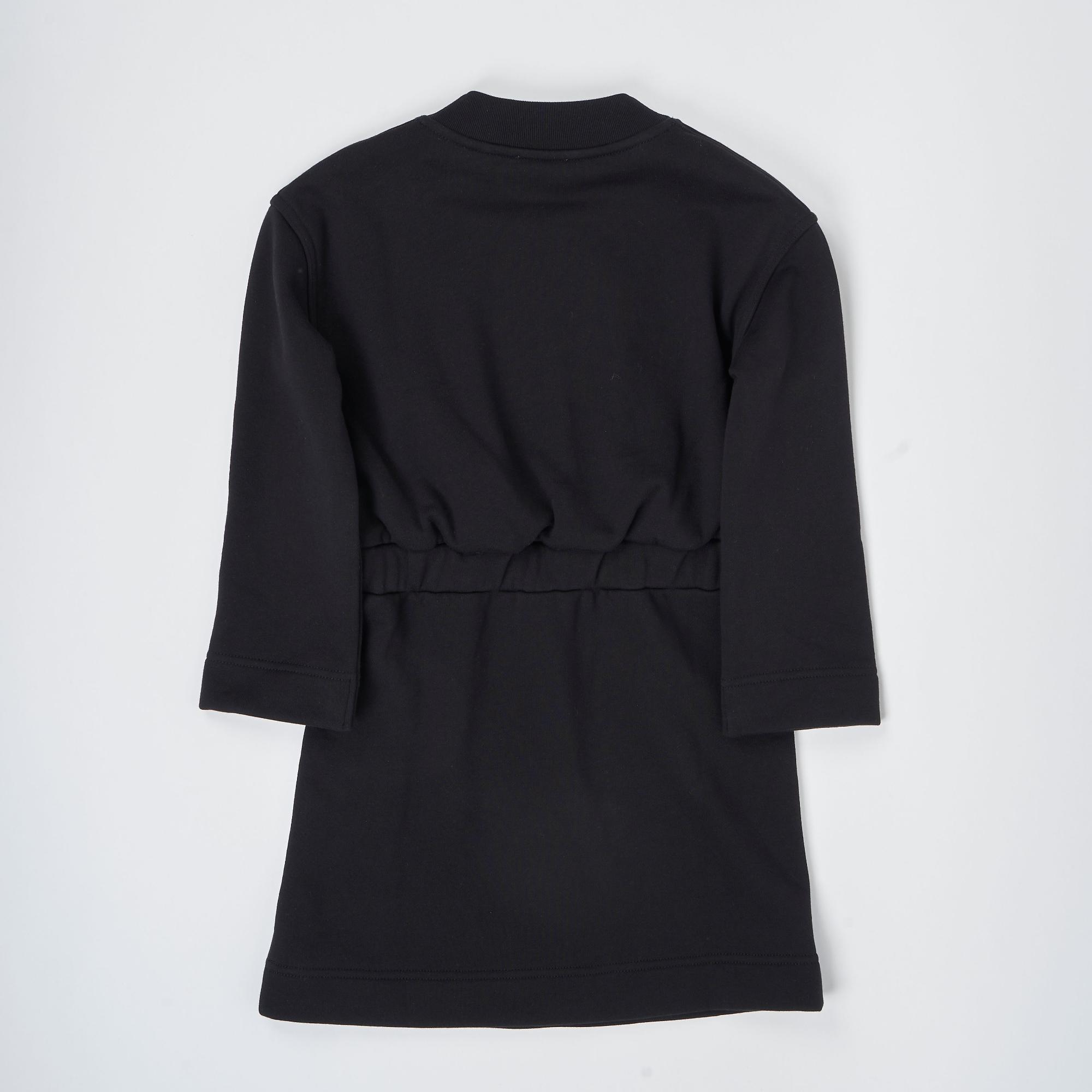 토마스 베어 아플리케 코튼 스웨터 드레스