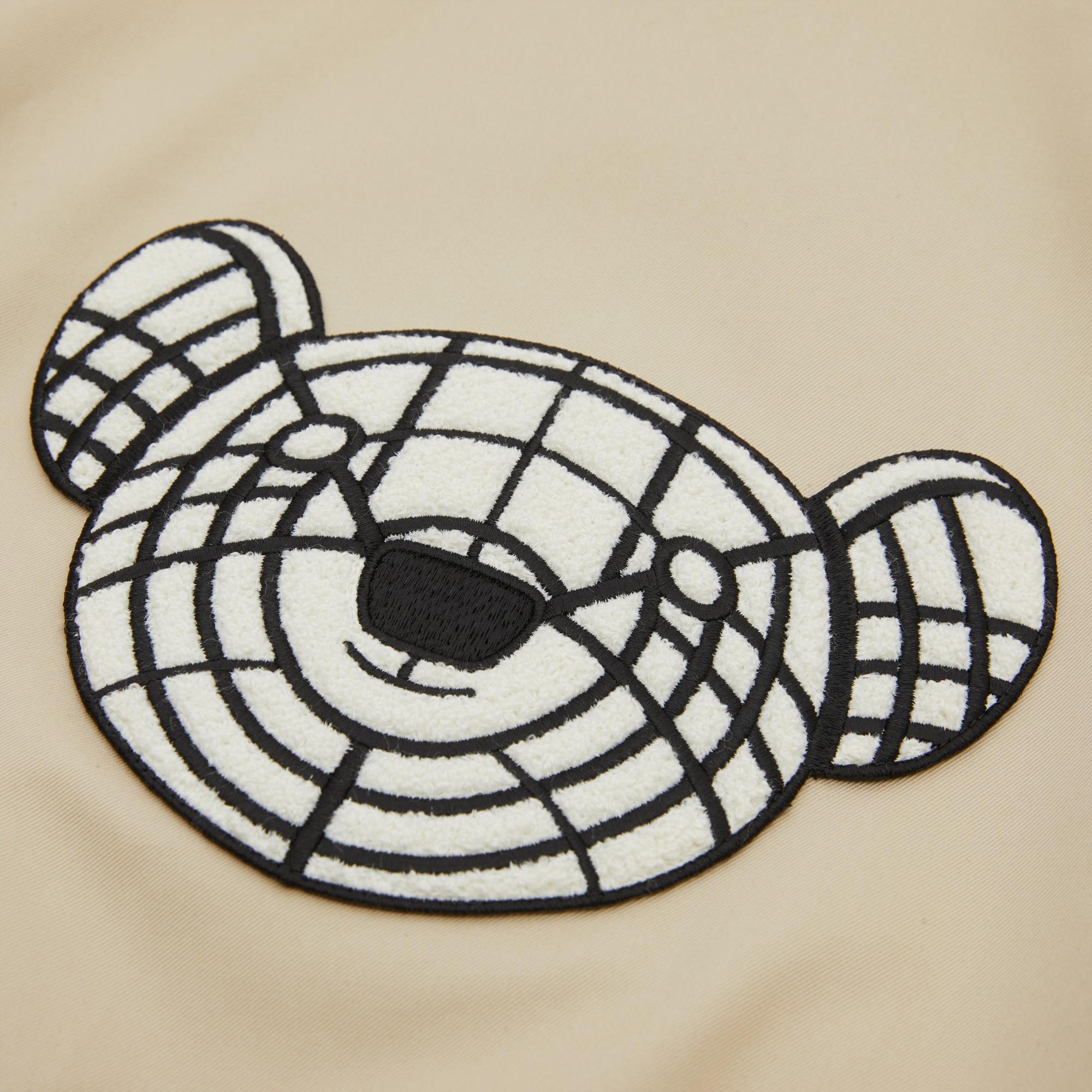 토마스 베어 아플리케 코튼 해링턴 재킷