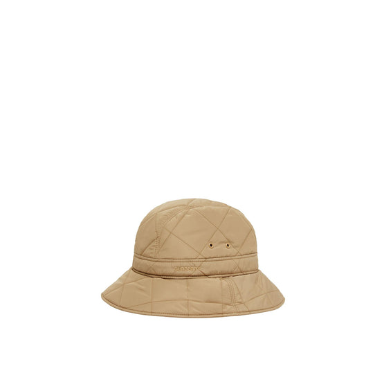 로고 디테일 퀼팅 버킷 햇