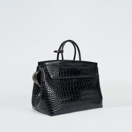 엠보싱 레더 미디엄 캐서린 백