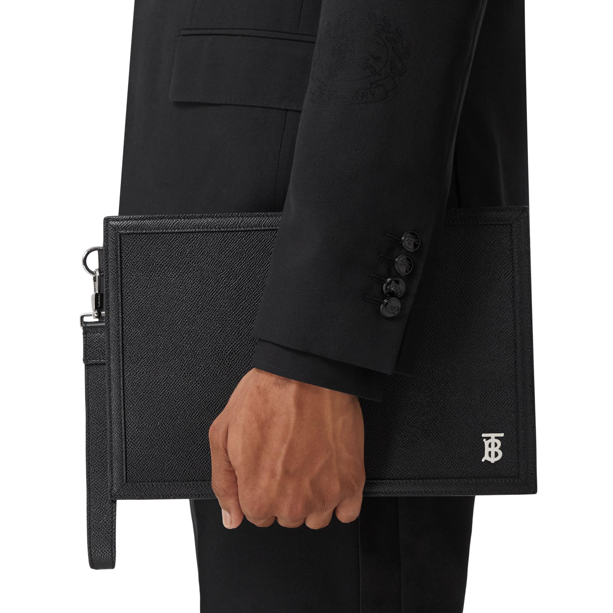 그레이니 레더 TB 지퍼 파우치