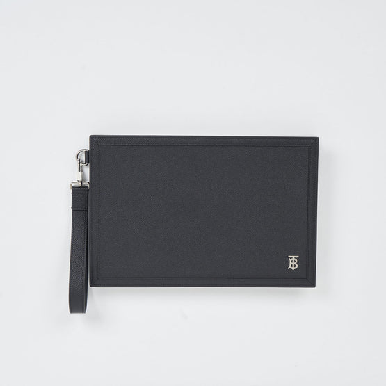 그레이니 레더 TB 지퍼 파우치