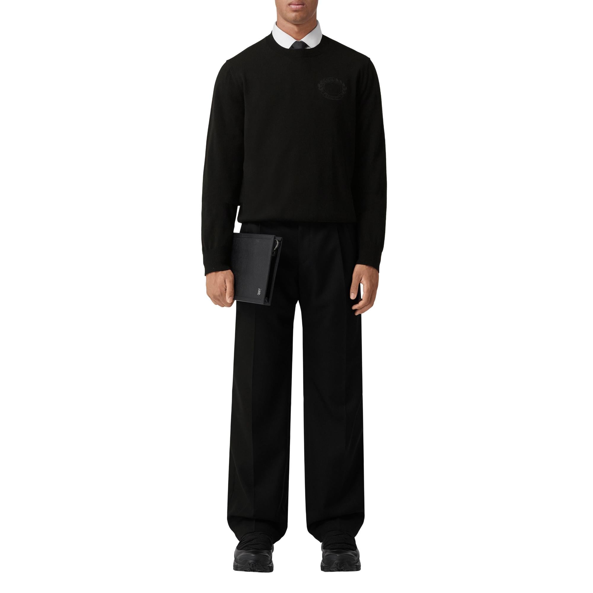 오크 리프 크레스트 울 스웨터