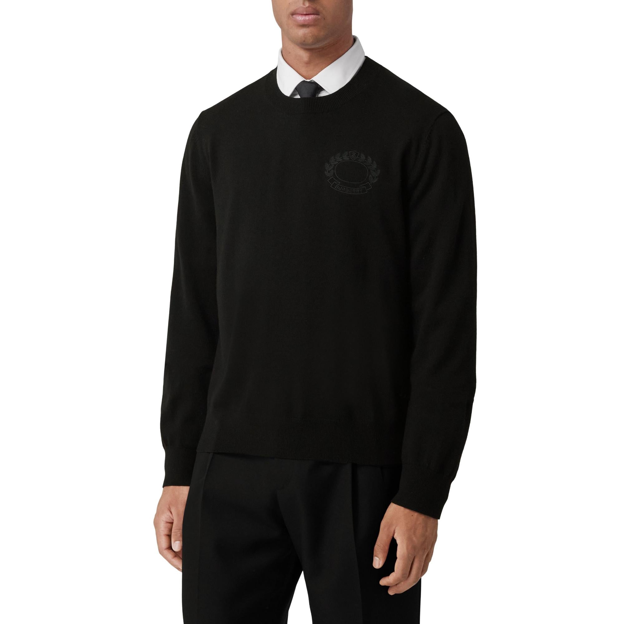 오크 리프 크레스트 울 스웨터