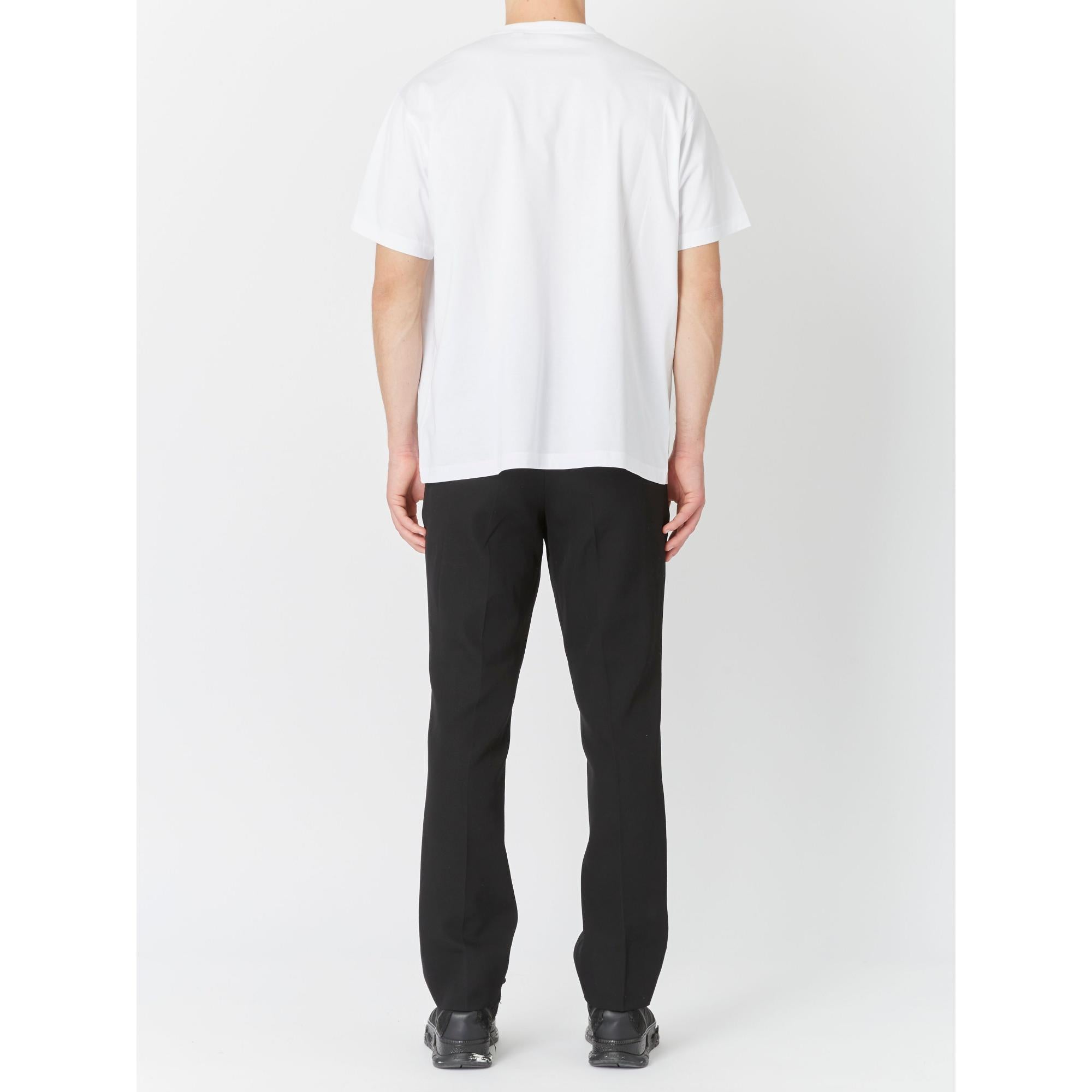 프로섬 라벨 코튼 티셔츠