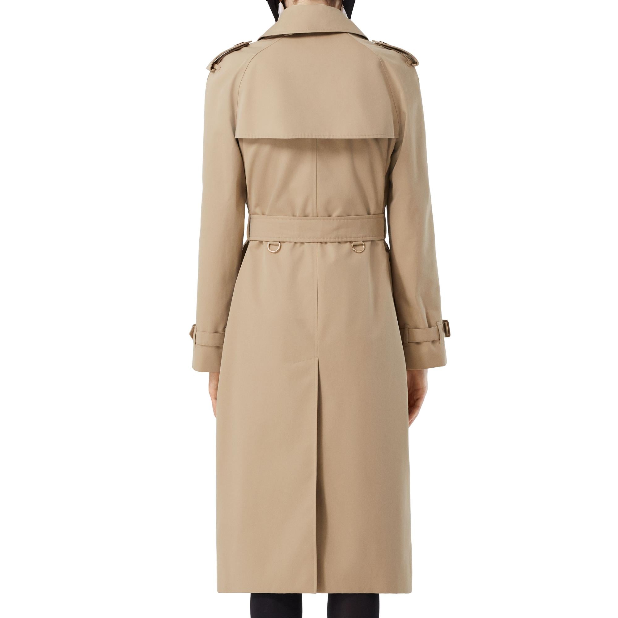 롱 워털루 트렌치코트