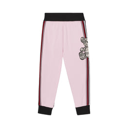 토마스 베어 아플리케 코튼 조깅 팬츠