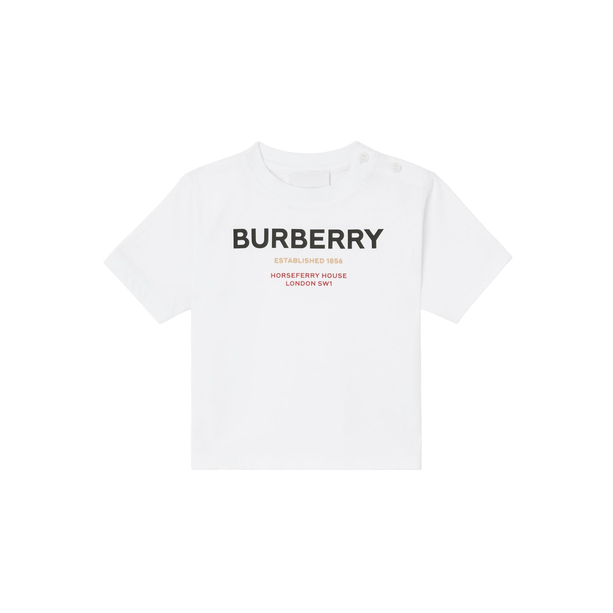 호스페리 프린트 코튼 티셔츠