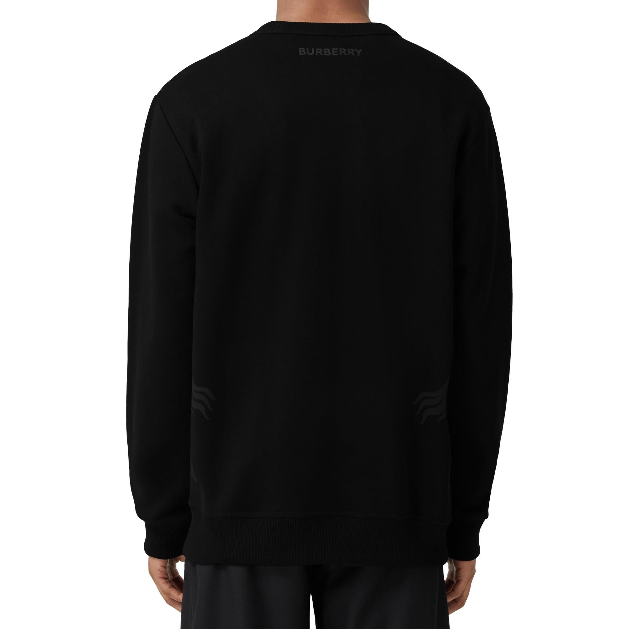 EKD 프린트 코튼 스웨트셔츠