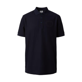 엠브로이더리 오크 리프 크레스트 코튼 피케 폴로셔츠