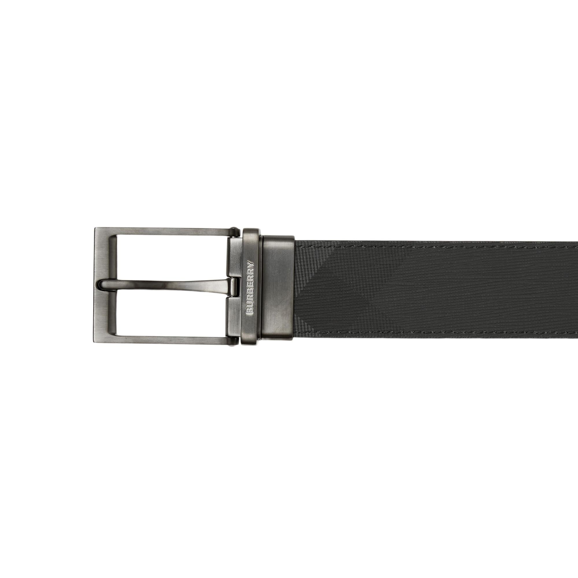 리버시블 체크 벨트