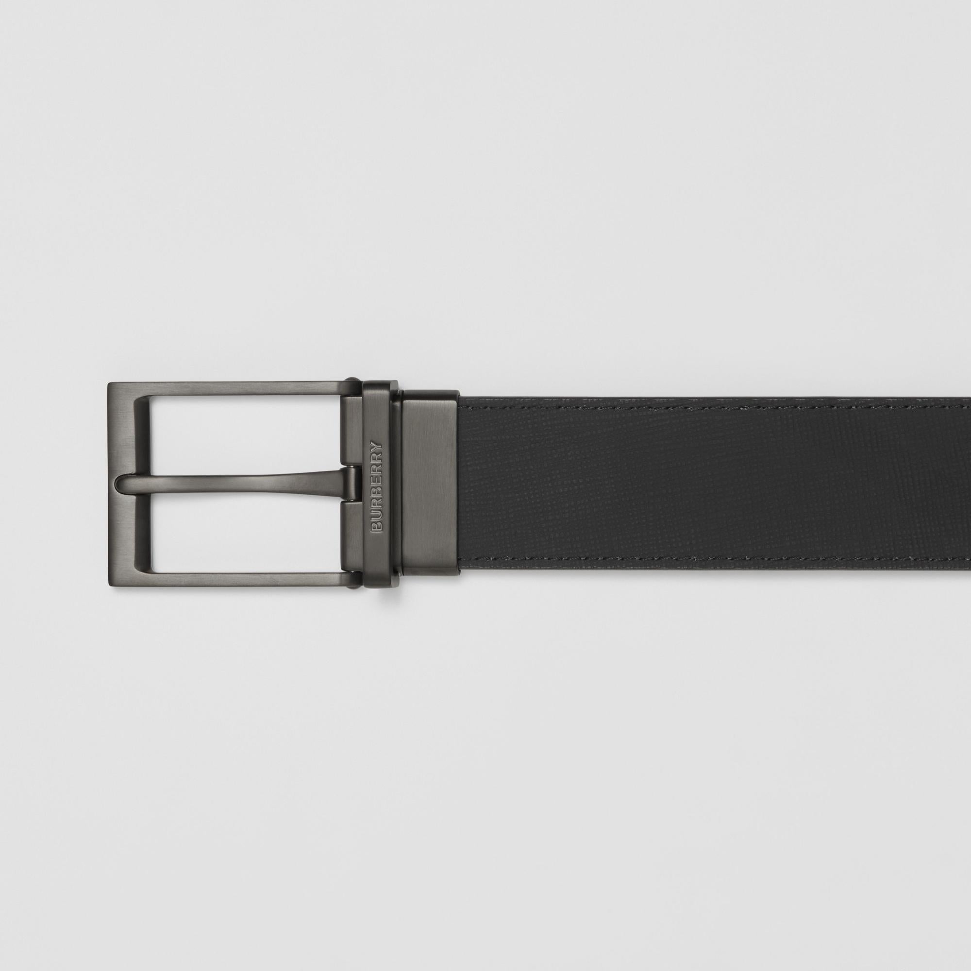 리버시블 체크 벨트