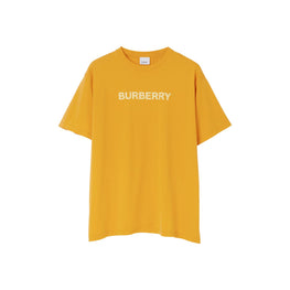 로고 프린트 코튼 저지 티셔츠