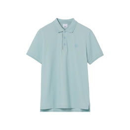 모노그램 모티프 코튼 피케 폴로셔츠