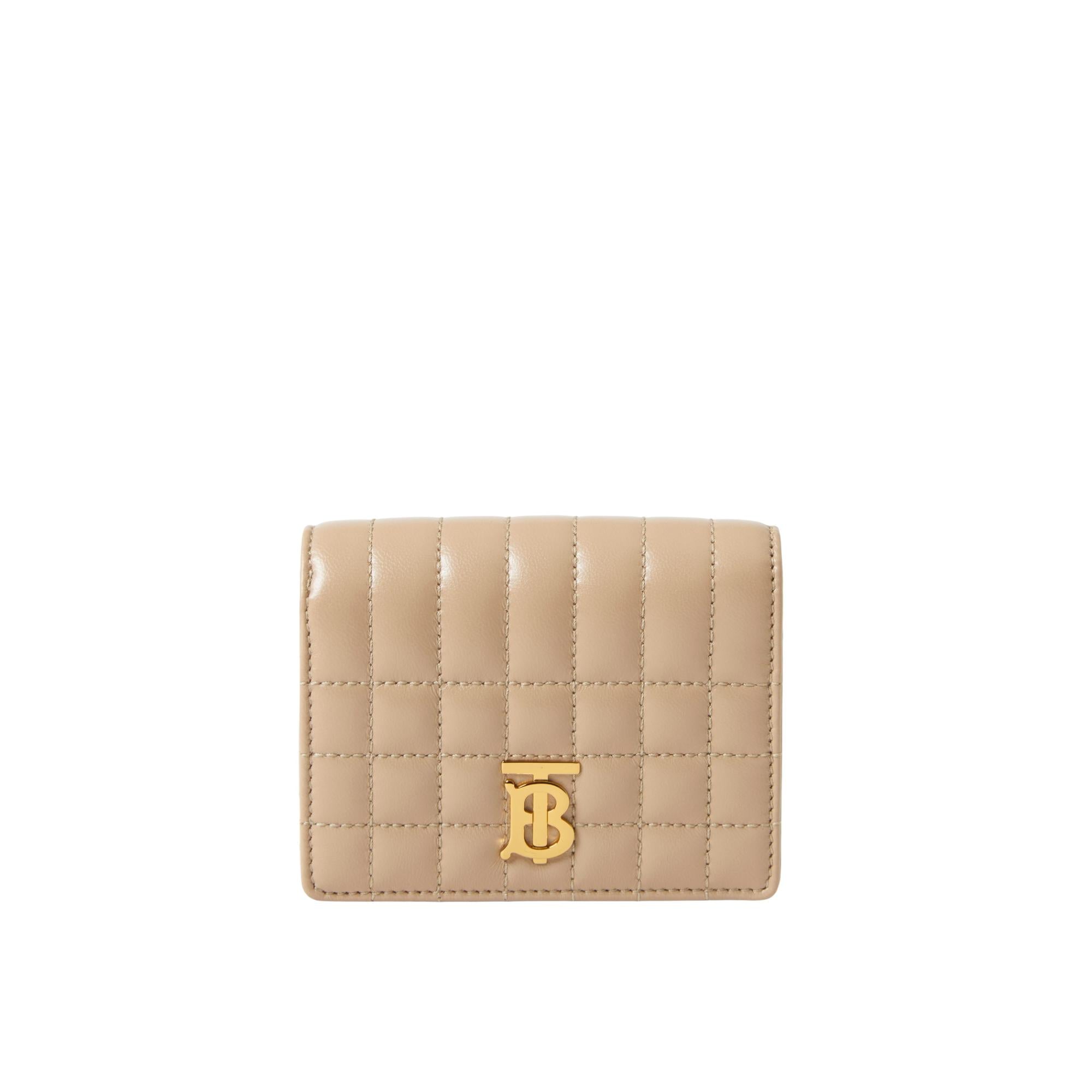 퀼팅 레더 스몰 롤라 반지갑