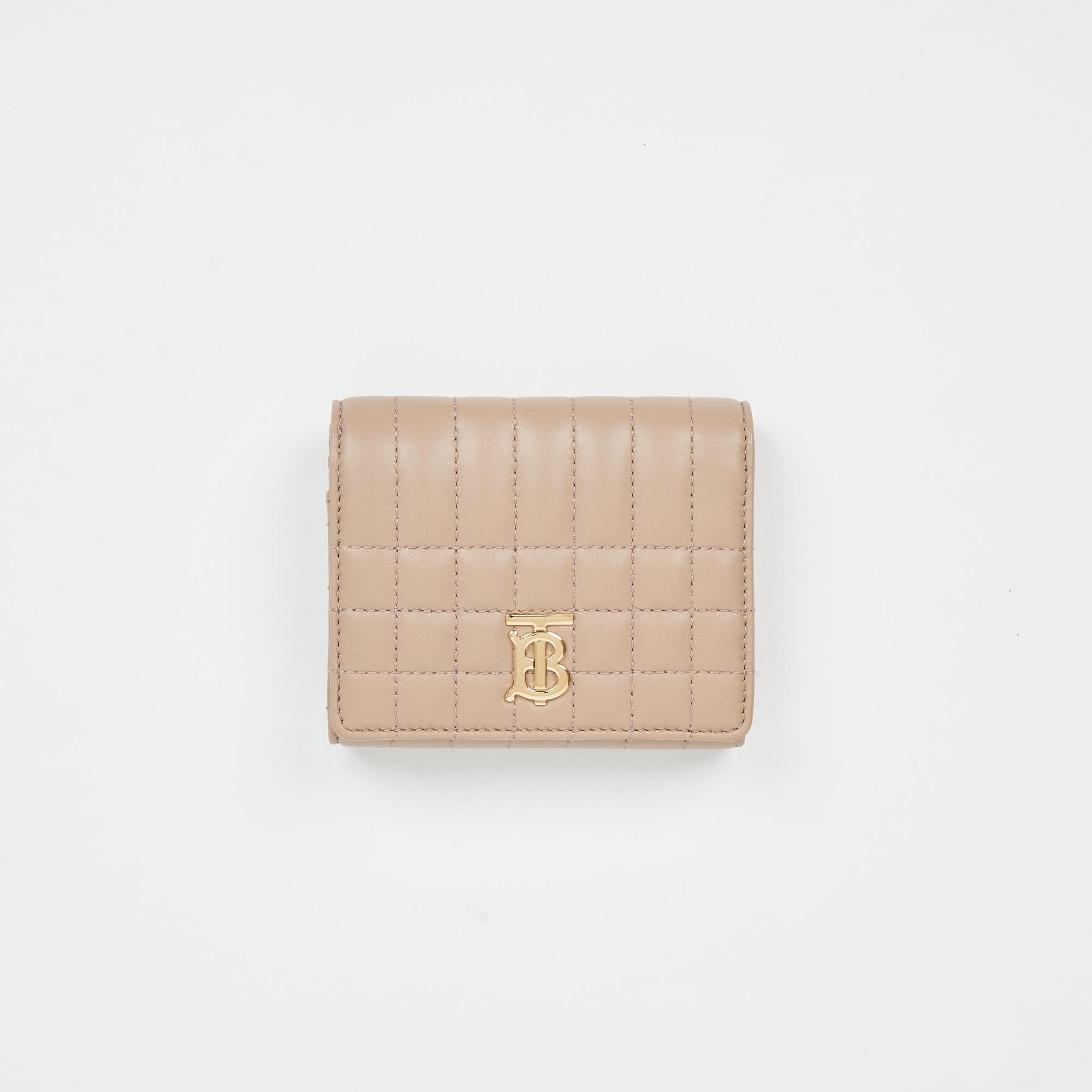 퀼팅 레더 스몰 롤라 반지갑