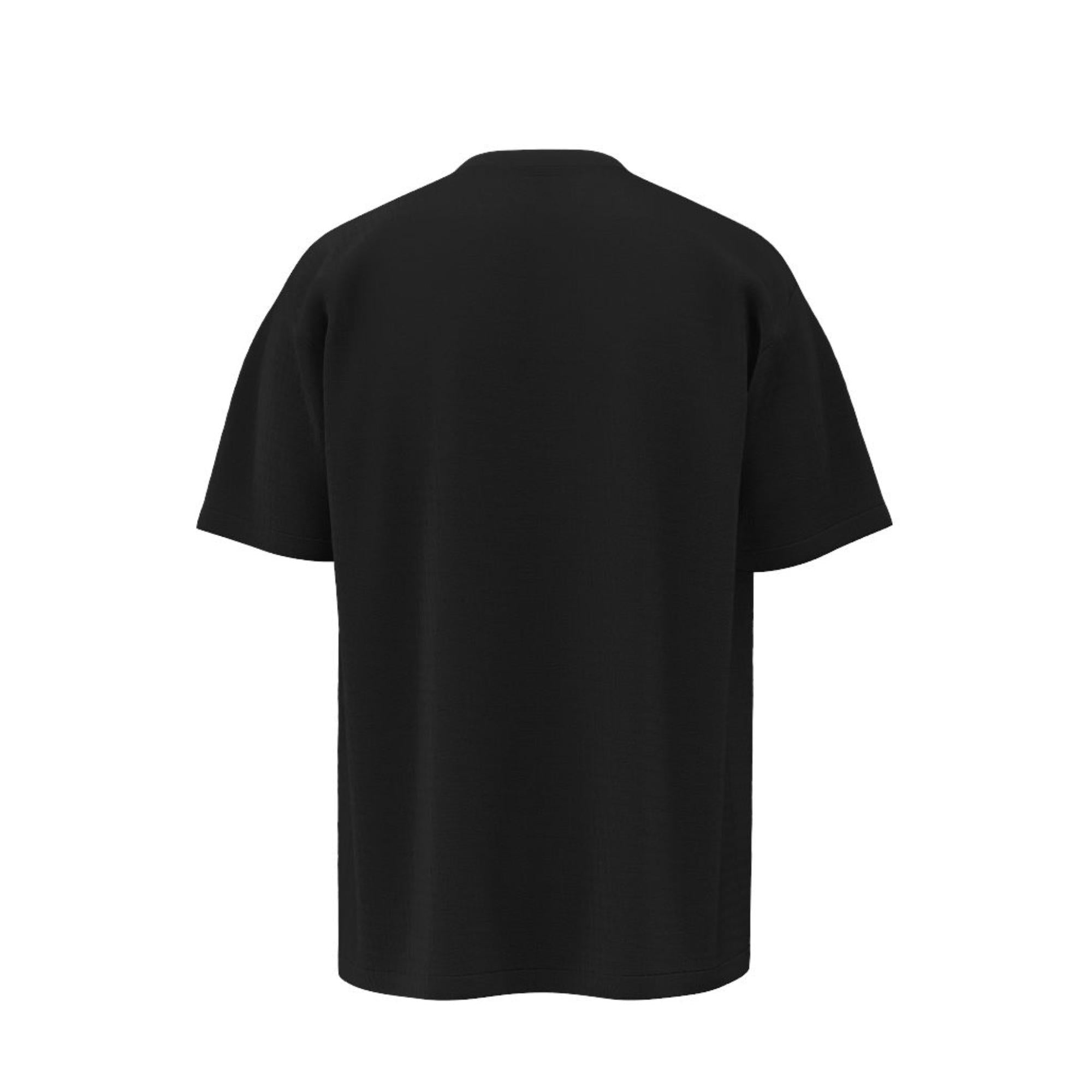 호스페리 프린트 코튼 오버사이즈 티셔츠