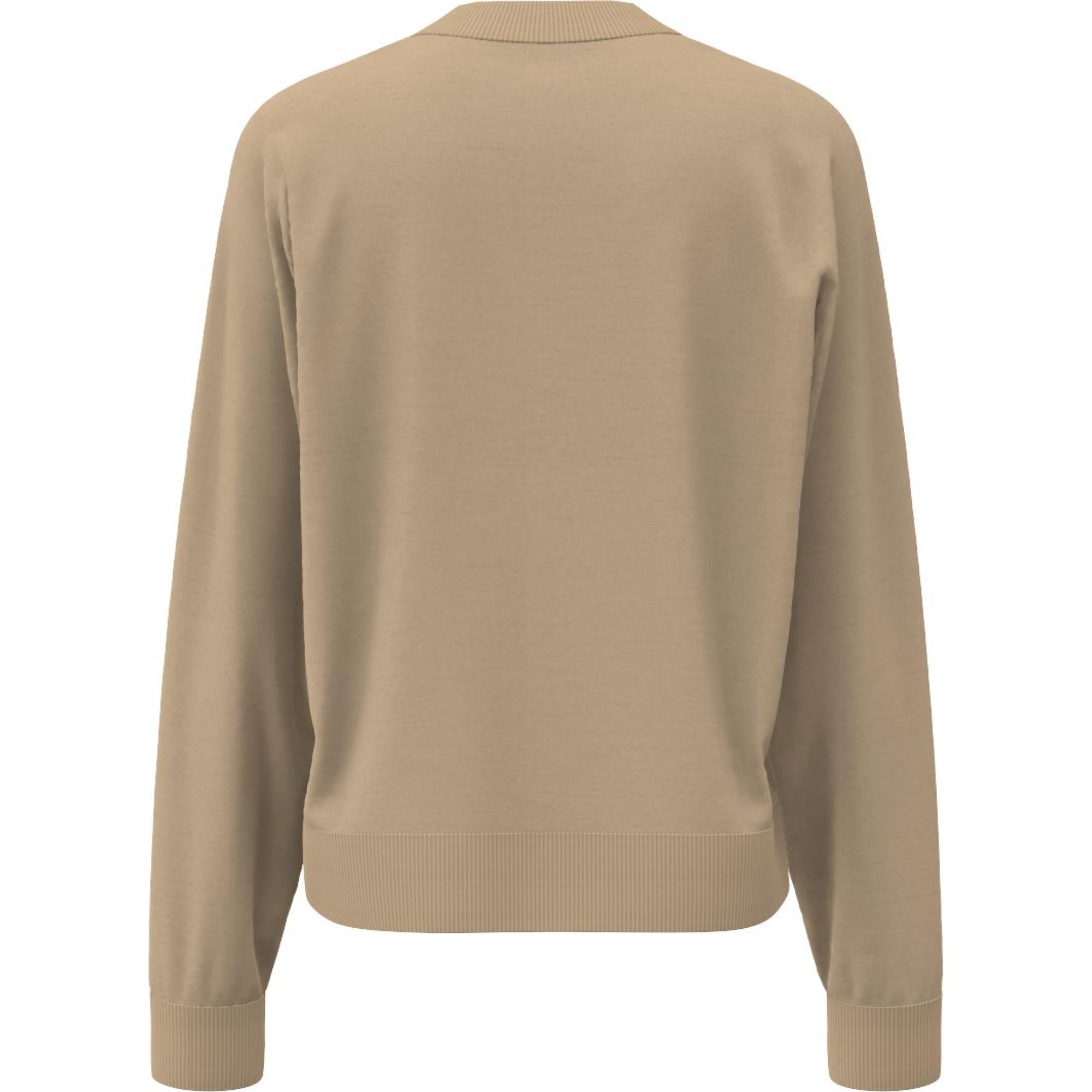 호스페리 스퀘어 울 블렌드 자카드 스웨터