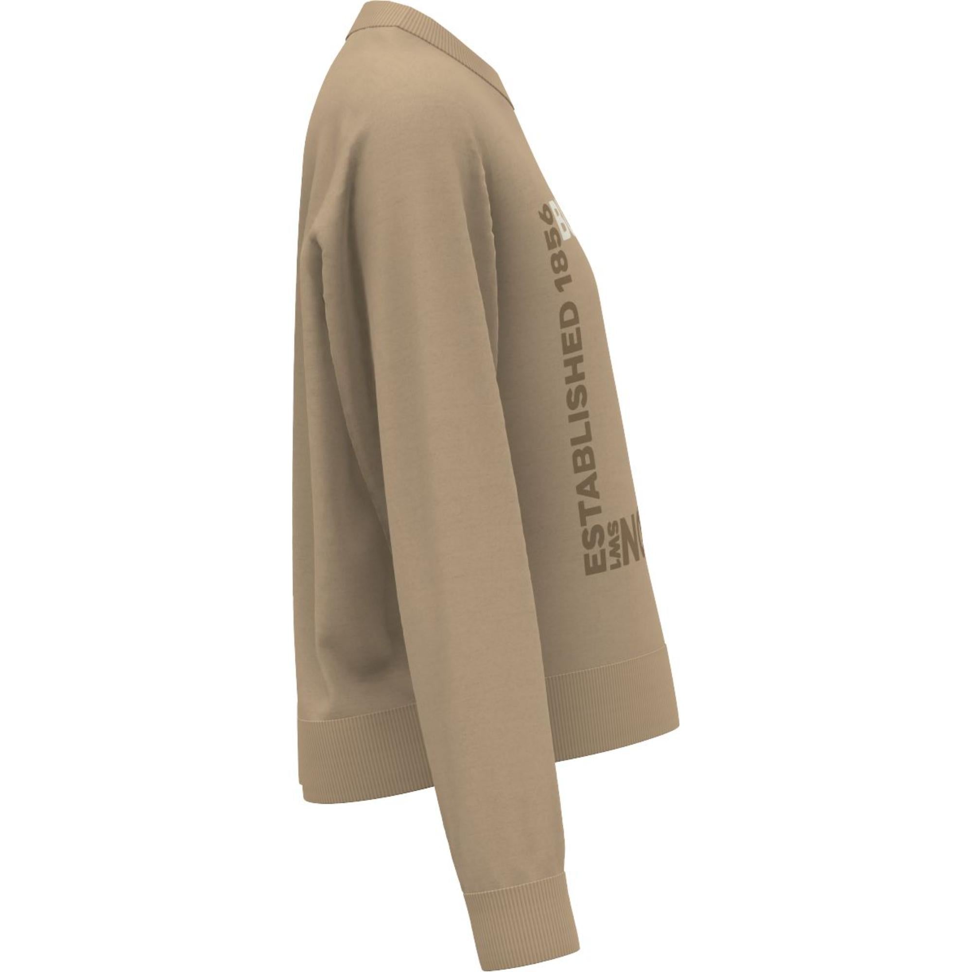 호스페리 스퀘어 울 블렌드 자카드 스웨터