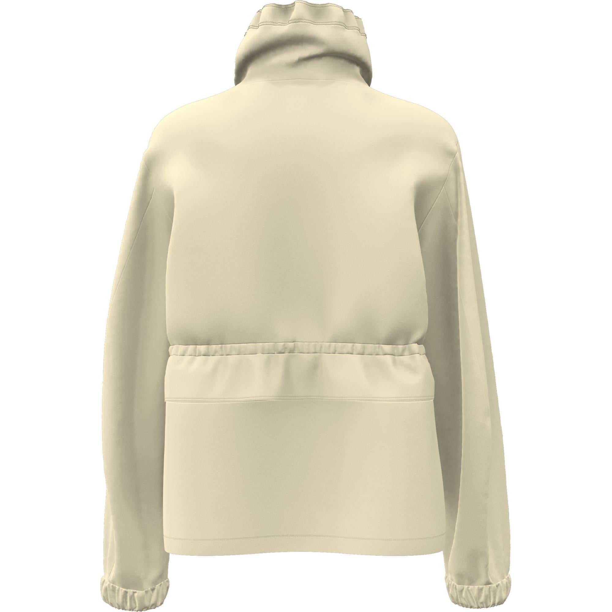 로고 디테일 트로피컬 개버딘 퍼넬넥 재킷