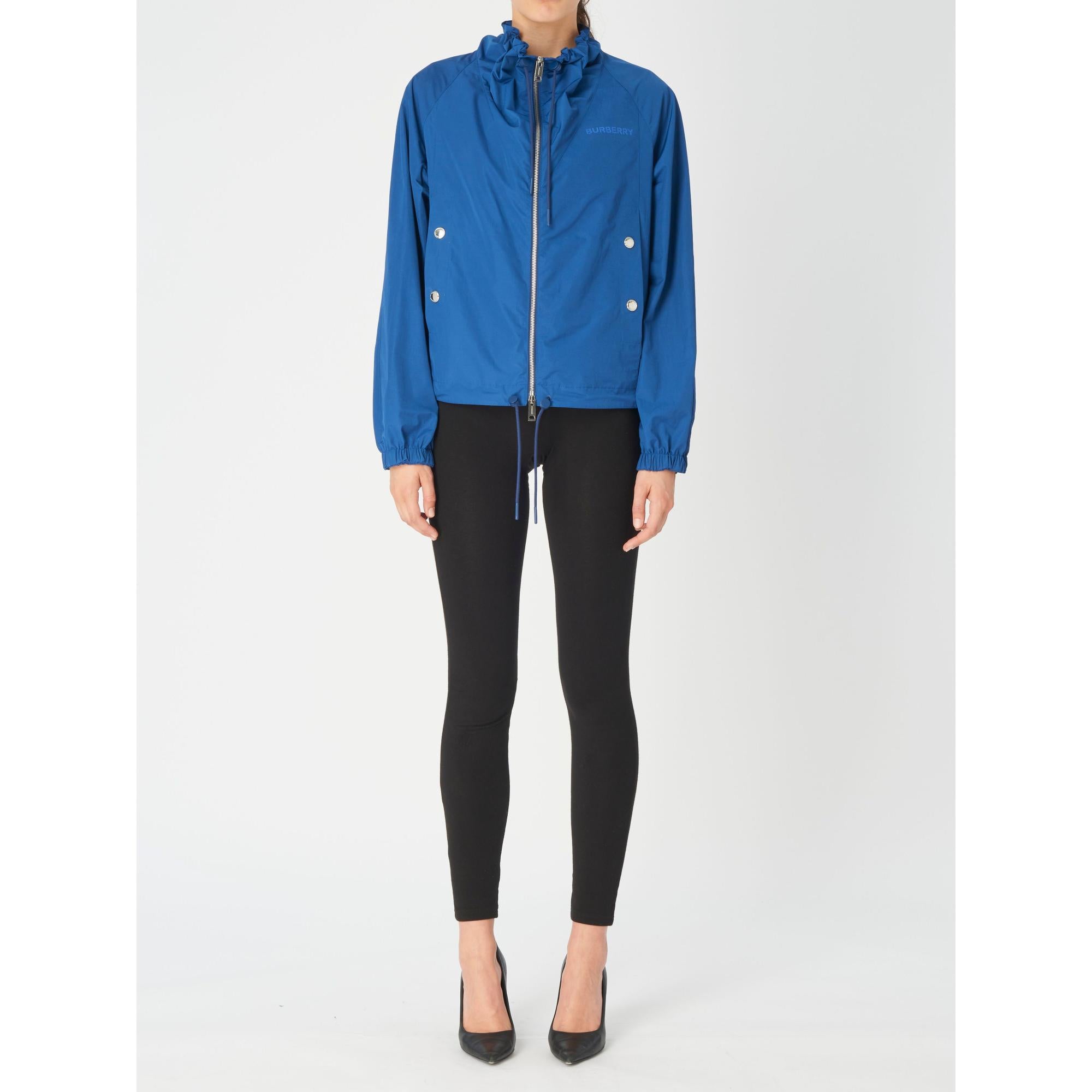 로고 프린트 코튼 블렌드 오버사이즈 재킷