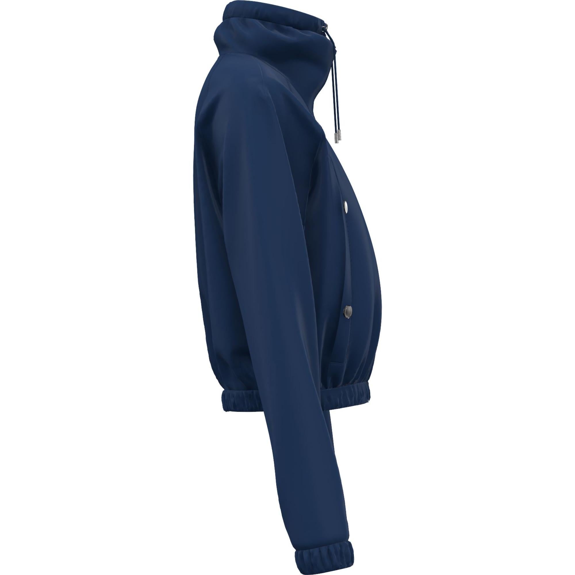 로고 프린트 코튼 블렌드 오버사이즈 재킷