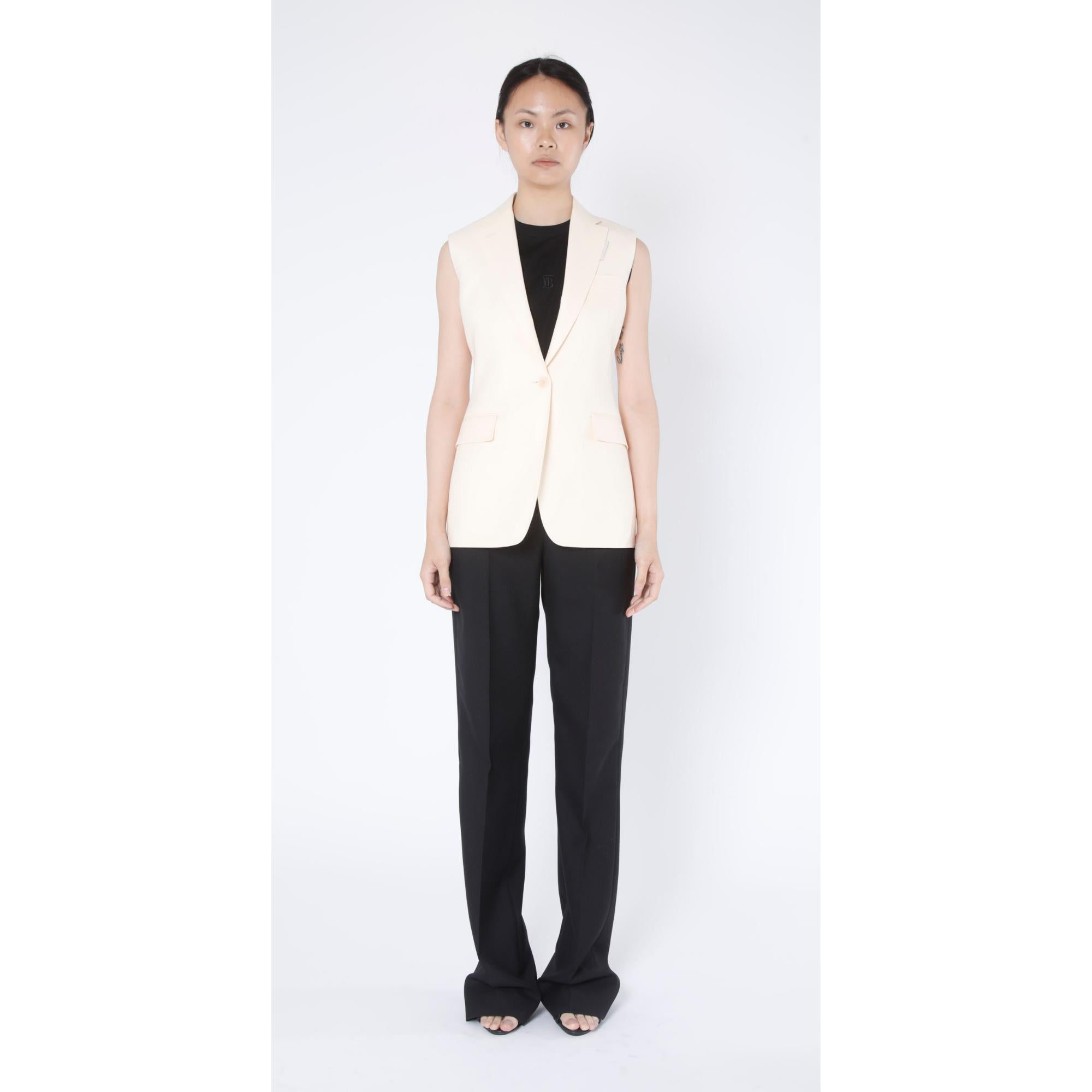 슬리브리스 울 테일러드 재킷