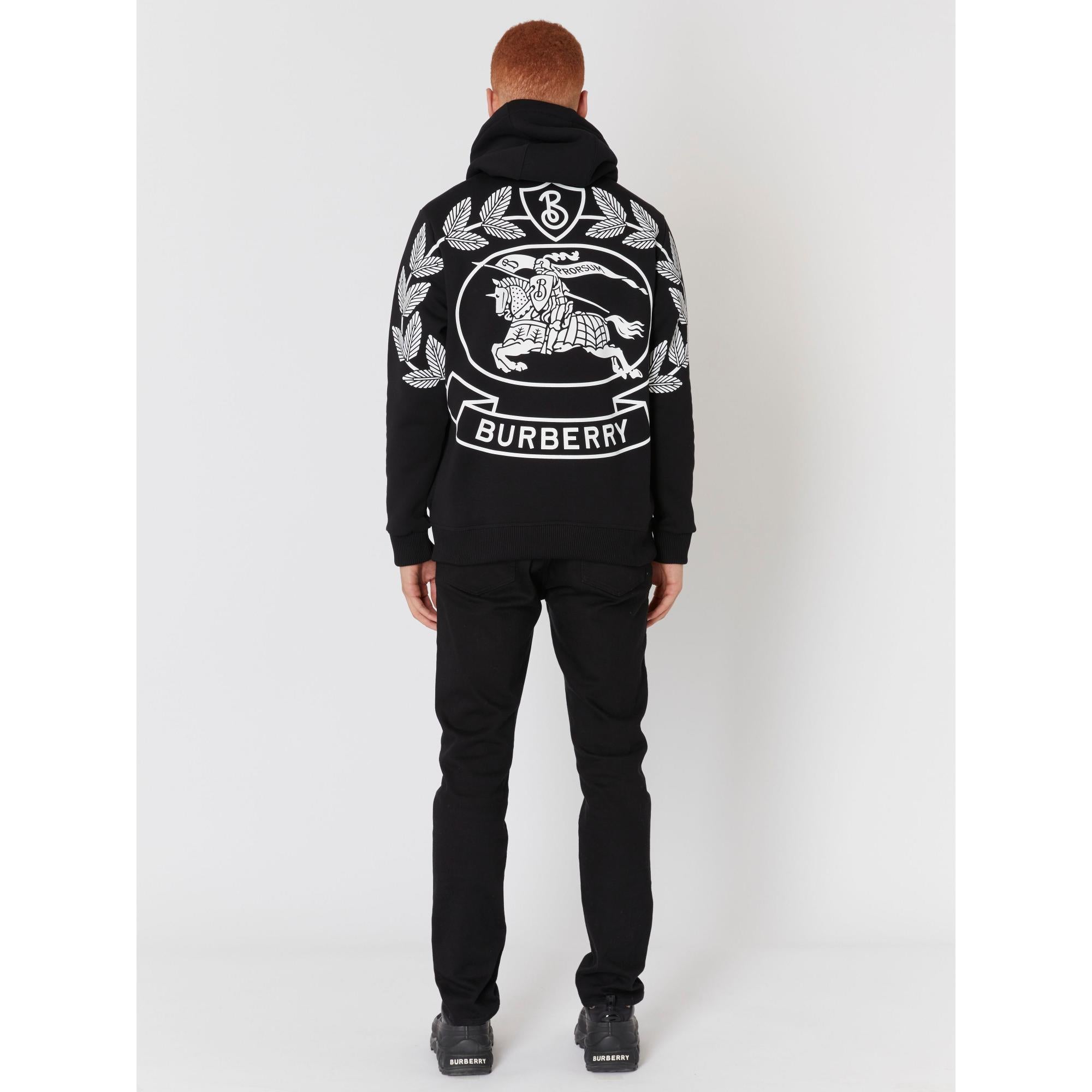 EKD 프린트 코튼 블렌드 후디